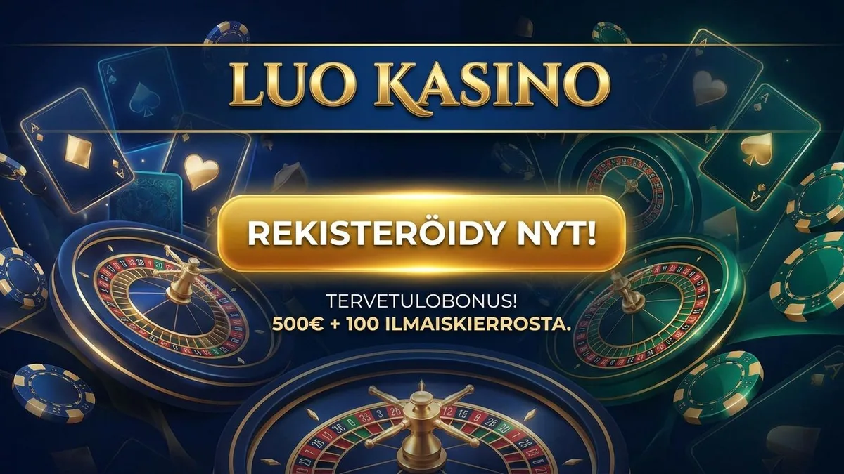 Rekisteröidy bonuksella